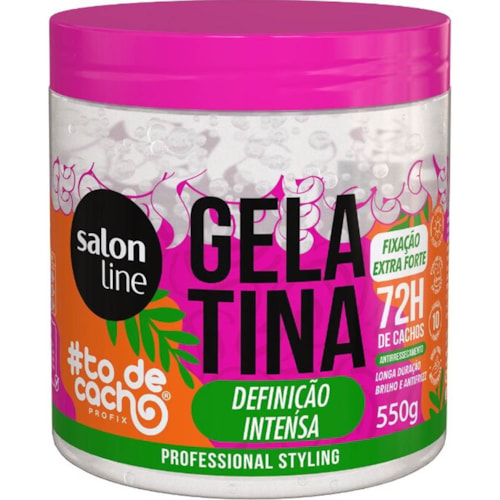 Gelatina Capilar Salon Line Definição Intensa 550g