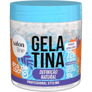 Gelatina Capilar Salon Line Definição Natural 550g