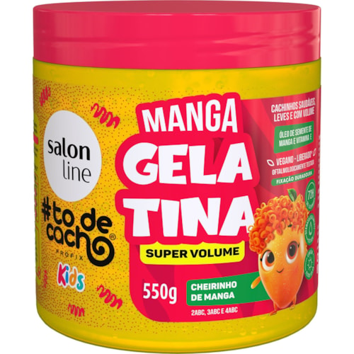 Gelatina Capilar Salon Line Manga 550g