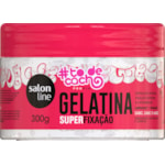 Gelatina Capilar Salon Line Para Cachos Super Fixação 300g