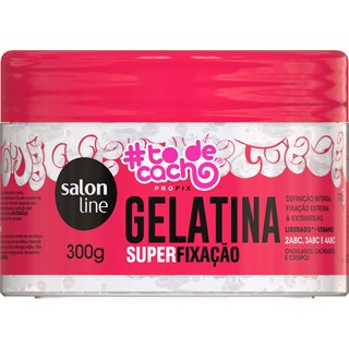 Gelatina Capilar Salon Line Para Cachos Super Fixação 300g