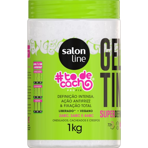 Gelatina Capilar Salon Line Super Definição 1Kg