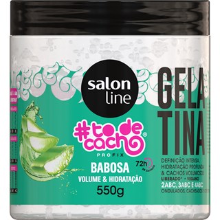 Gelatina Capilar Salon Line To De Cacho Babosa 550g
