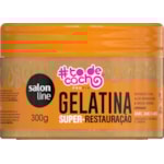 Gelatina Capilar Salon Line Tô de Cacho Mel 300g