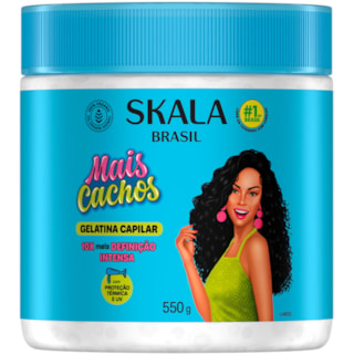 Gelatina Capilar Skala Mais Cachos 550g