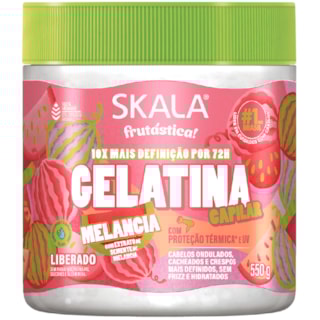 Gelatina Capilar Skala Melancia 550g