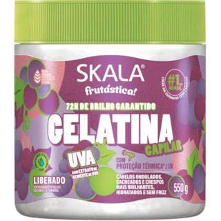 Gelatina Capilar Skala Uva 550g