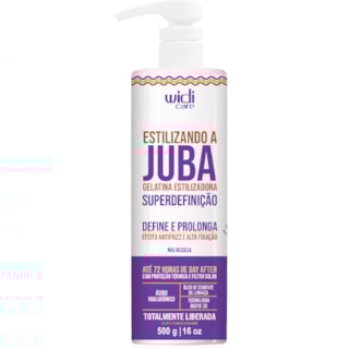 Gelatina Capilar Widicare Estilizando a Juba Super Definição 500g