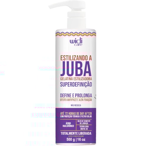 Gelatina Capilar Widicare Estilizando a Juba Super Definição 500g
