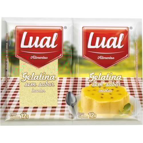 Gelatina Luau Sem Sabor 24g