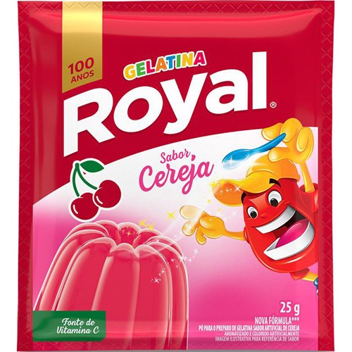 Gelatina Royal Cereja 25g