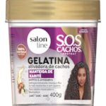 Gelatina Salon Line SOS Cachos Manteiga de Karité 400g