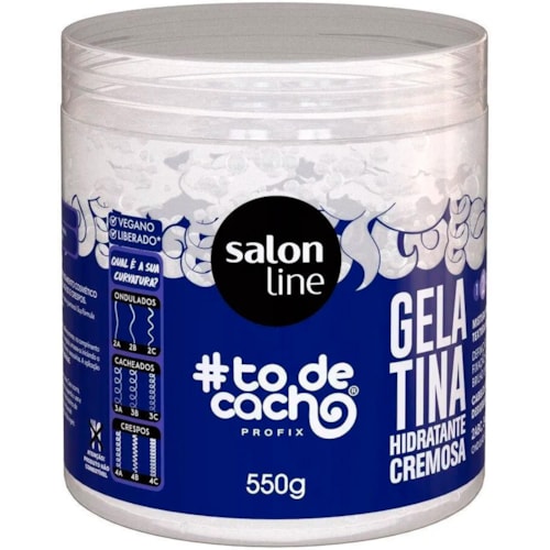 Gelatina Salon Line To de Cacho Super Definição Hidratante 550g