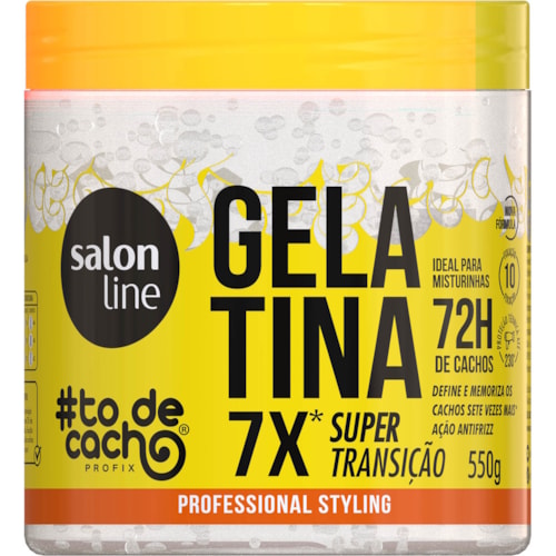 Gelatina #todecacho Super Transição Salon Line 550g