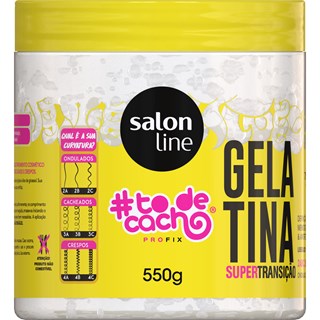 Gelatina #todecacho Super Transição Salon Line 550g