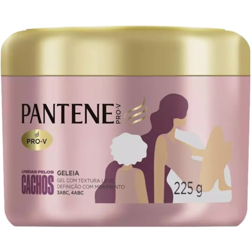 Geleia Capilar Pantene Unias Pelos Cachos 225g