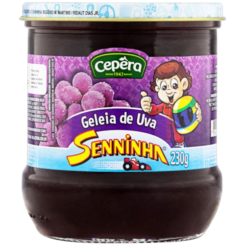 Geleia de Uva Cepêra Senninha Vidro 230g