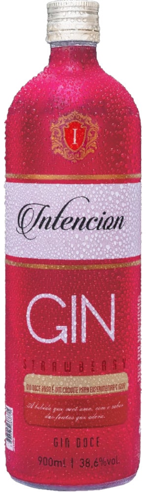 Gin Intencion Strawberry 900ml - Destro