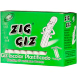 Giz Escolar Zig Giz Branco 50 Unidades