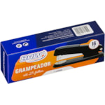 Grampeador BRW Preto 25 Folhas 16cm