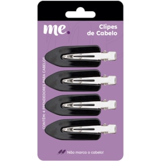 Grampo de Cabelos Me. Preto 4Un