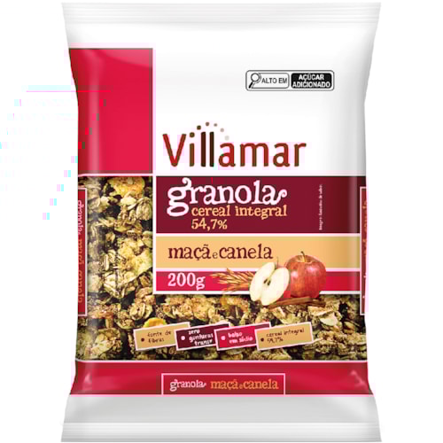 Granola Villamar Maçã e Canela 200g