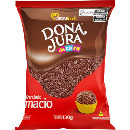 Granulado Chocolate Dona Jura Decora 130g Destro 