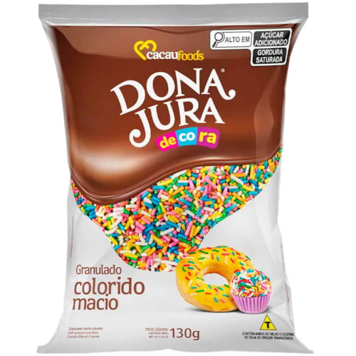Granulado Dona Jura Colorido 130g