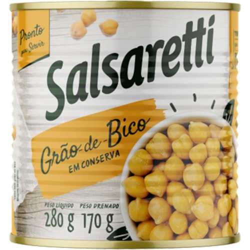 Grão de Bico Salsaretti Em Lata 170g