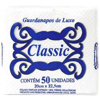 Guardanapo Classic 20X22,5 50 Unidades