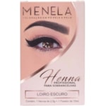 Henna Para Sobrancelhas Menela Loiro Escuro