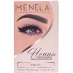 Henna Para Sobrancelhas Menela Preto