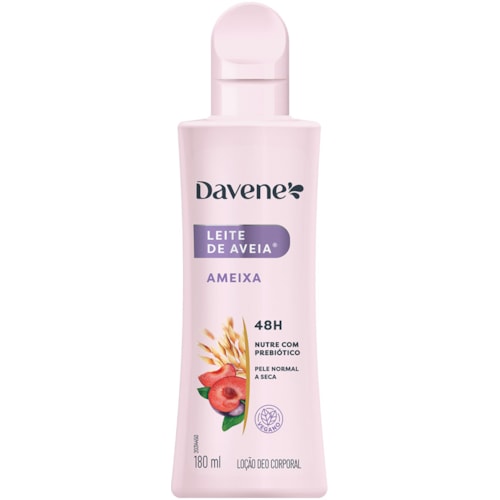 Hidratante Corporal Davene Leite de Aveia Ameixa 180ml
