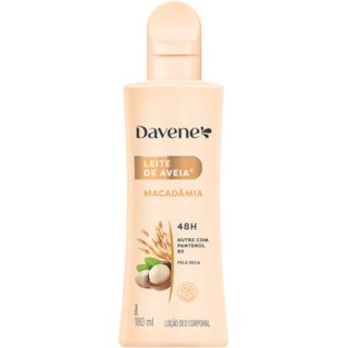 Hidratante Corporal Davene Leite de Aveia Macadâmia 180ml