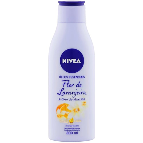 Hidratante Desodorante Nivea Óleos Essenciais Flor de Laranjeira 200ml