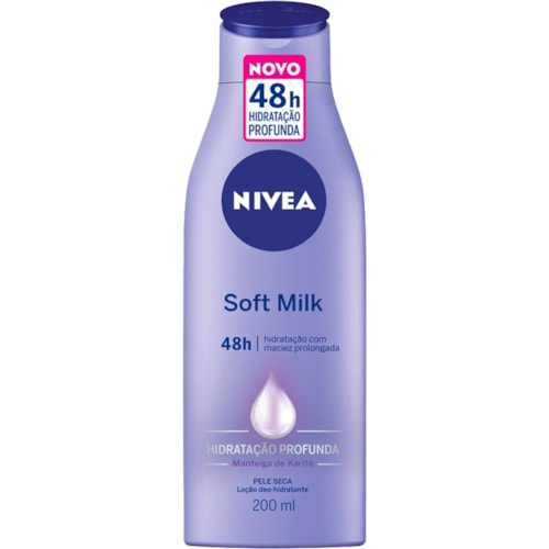 Hidratante Desodorante Nivea Soft Milk 200ml