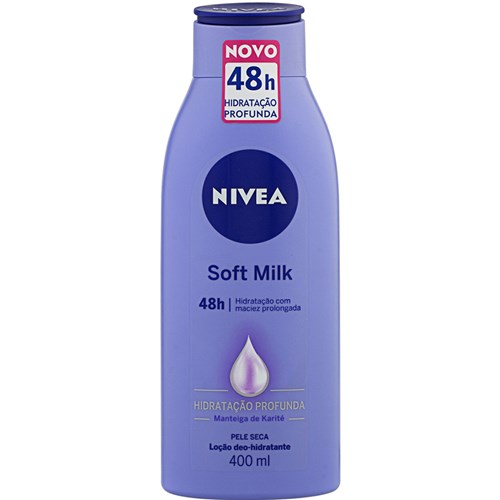 Hidratante Desodorante Nivea Soft Milk 400ml - Destro