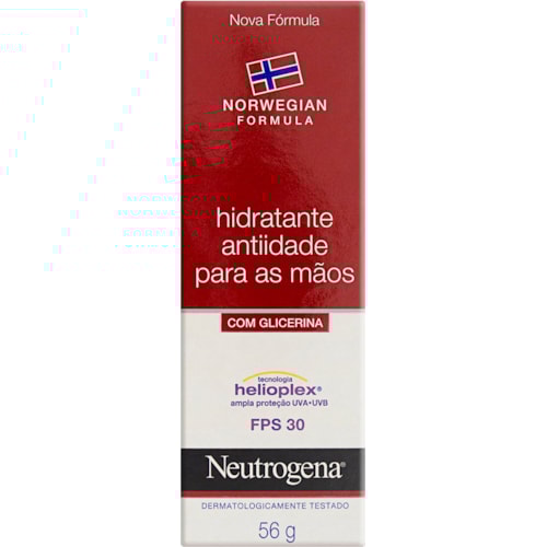 Hidratante para Mãos Anti-Idade Neutrogena Norwegian FPS 30 - 56g