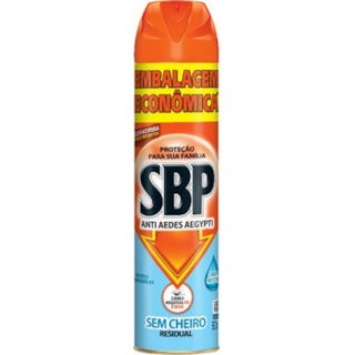 Inseticida Aerossol SBP Anti Aedes Aegypti Sem Cheiro 360ml