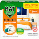 Inseticida Elétrico Mat Inset Bivolt 4 Pastilhas