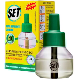 Inseticida Líquido Pirinset 60 Noites Refil 28ml