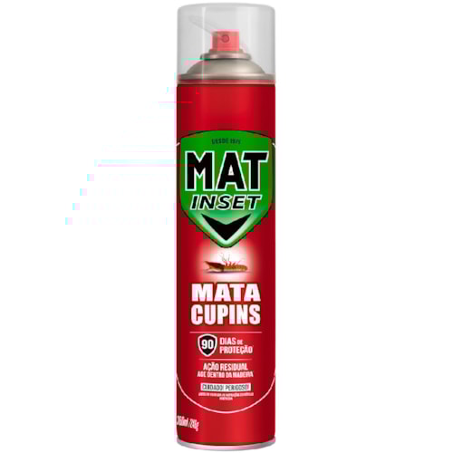 Inseticida Mat Inset Mata Cupins Aerossol 360ml