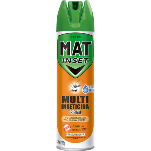 Inseticida Mat Inset Multi Original Aerossol 270ml