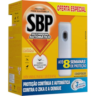 Inseticida SBP Automático Óleo de Citronela Refil 250ml