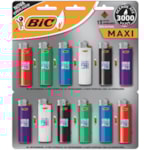 Isqueiro Bic Maxi Cartela 12 unidades