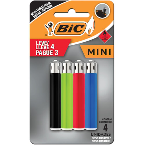 Isqueiro Mini Bic SM