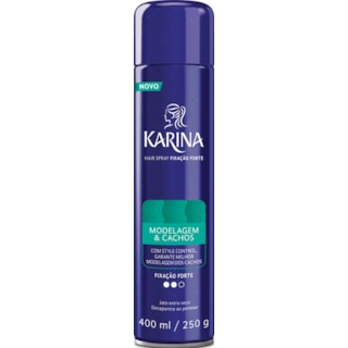 Karina Hair Spray Fixador Cachos 400ml