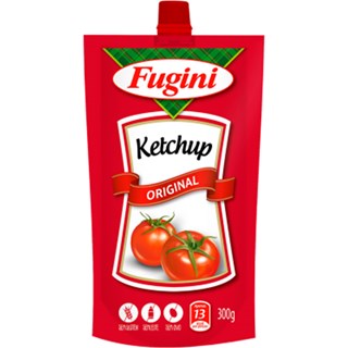 Ketchup Fugini Original Sachê Com Bico 300g