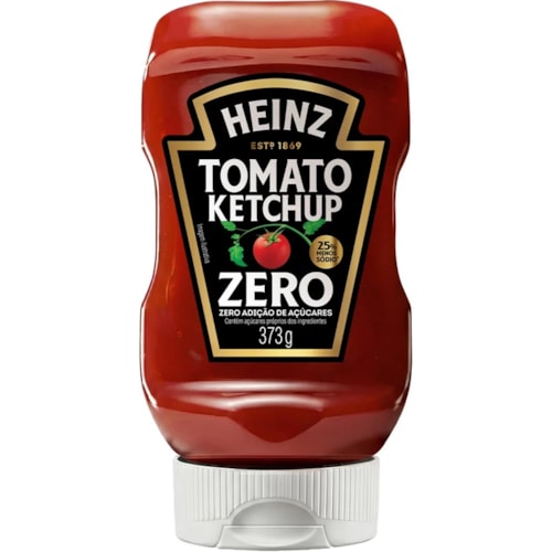 Ketchup Heinz Zero Açúcar 375g