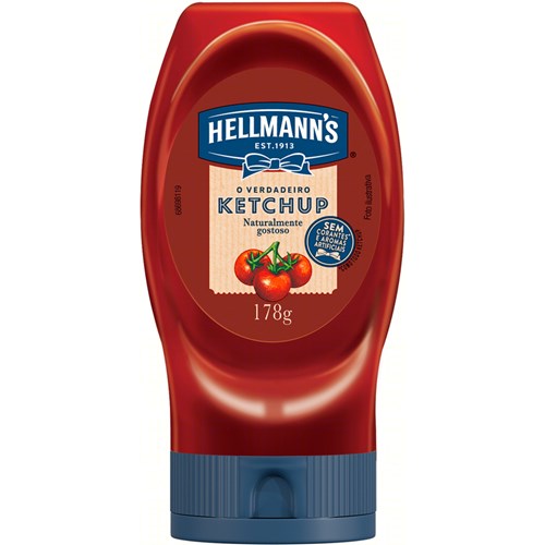 Ketchup Helmann's Tradicional Squeeze 178g